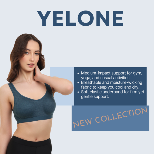 Non-Padded Sports Bra Pack of 2 – Premium Quality for Yoga & Gym - Image 5