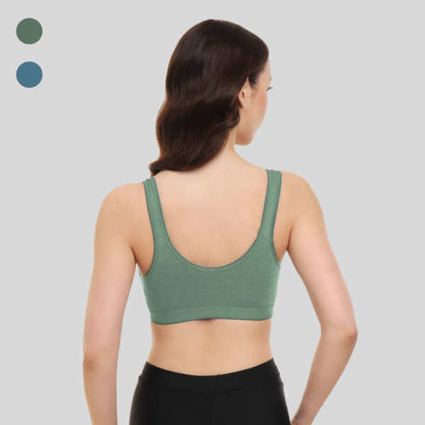 Non-Padded Sports Bra Pack of 2 – Premium Quality, Comfortable & Breathable Activewear - Image 2